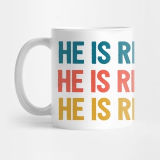 He Is Risen Cool Inspirational Easter Christian Mug